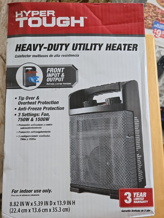 Hyper Tough Other - Hyper Tough Heavy-Duty Utility Heater